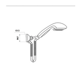 Linkware Elle Cobra Shower On Hook